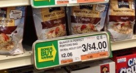 Quaker Perfect Portions Coupon – Free or Cheap at Giant