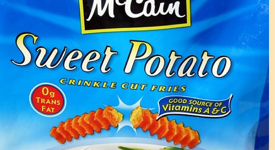 Redners – McCain Sweet Potato Fries $.78
