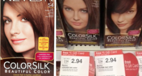Revlon ColorSilk Hair Color as low as $0.82 at Target!