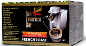 San Francisco Bay K Cups (80 ct) $.34 each