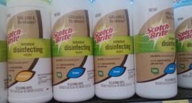 Scotch Brite Disinfecting Wipe Coupon + Walmart Deal