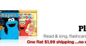 Sesame Street Play and Learn Sale: $2