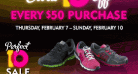 Shoe Carnival: $10 off $50 Purchase Printable Coupon