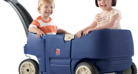 Step2 Wagon for Two Plus in Denim Blue $44.98 (Regular $69.99!)