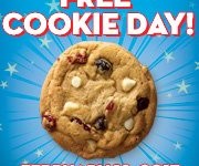 Subway: FREE Cookie Day {today only}