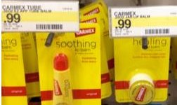 Target: Carmex Lip Balm only $.49