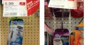 Target – Schick Hydro Razor $.99