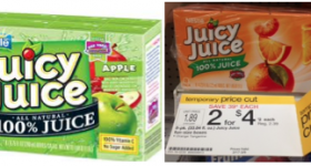 Target Shoppers! Nestle Juicy Juice 8pk Juice Boxes are only $1.00!