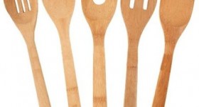 Totally Bamboo 5-Piece Utensil Set only $5.86