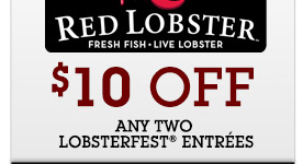 $10 Off Lobsterfest at Red Lobster