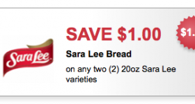 $1/2 Sara Lee Bread Coupons