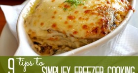 9 Tips to Simplify Freezer Cooking