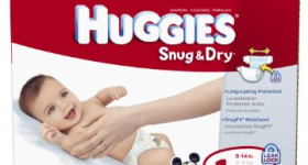 Amazon: Huggies Diapers,Size 1 – only .13/diaper shipped!
