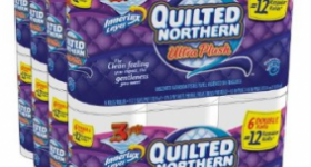 Amazon: Quilted Northern Ultra Plush, 48 Double Rolls $21.74 (Reg. $38.76)