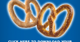 Auntie Anne’s Coupon: $1.00 Pretzels!