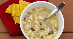 Black Bean Chicken Enchilada Soup