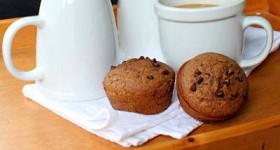 Cappuccino Chip Muffins (with GF variation)