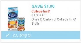 College Inn Carton of Broth Printable Coupons