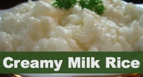 Creamy Milk Rice
