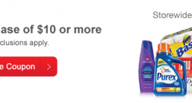 CVS: $2 off $10 Store Purchase Printable Coupon