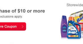 CVS Coupon: $2.00 off $10.00 Purchase