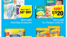 CVS: Pampers diapers for as low as $4.66 per package!