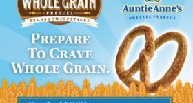 Enter for your chance to win $25,000 from Auntie Anne’s {daily reminder}!