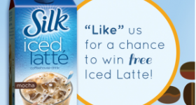 Enter to win FREE Silk Iced Latte!