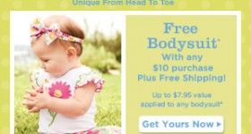 FREE Bodysuit from Gymboree!