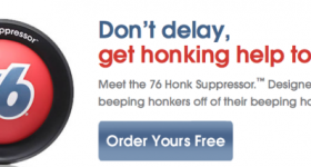 FREE Honk Suppressor (too cute)!
