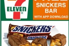 Free Snickers Bar at 7-Eleven