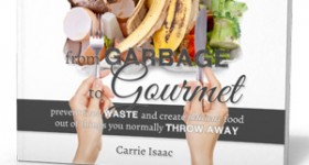 From Garbage to Gourmet cookbook on sale $4.99 (81 recipes to help you prevent food waste and save money!)