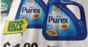 Giant – Purex Laundry Detergent $.99