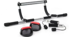 *GREAT DEAL* Iron Gym Total Body Fitness Kit just $24.99 (includes pull-up bar, ab straps, rotating push-up bars, jump rope)