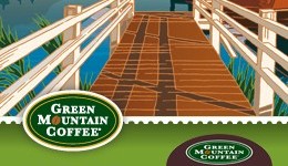 Green Mountain Lake And Lodge 24 K-Cups $10.99!