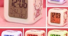 Hello Kitty Alarm Clock $5 SHIPPED!