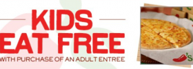 Kids Eat FREE at Chili’s (3/4-3/7)