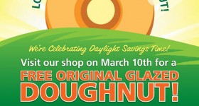 Krispy Kreme Doughnuts: FREE Original Glazed Doughnut on 3/10
