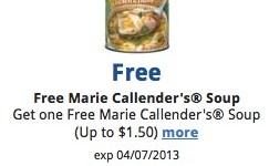 Kroger: FREE Marie Callender’s Soup