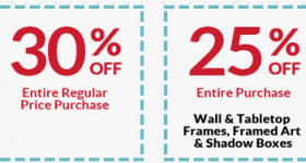 Michael’s Coupons: 30% off entire purchase and more!