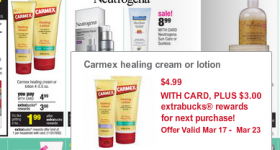 New $1/1 Carmex Skin Care Product Coupon = Carmex Skin Care Just $0.99 at CVS Starting 3/17