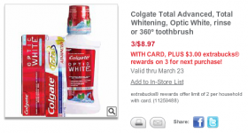 New Colgate Coupons Available + CVS Colgate Deal