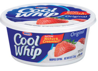 New Cool Whip Coupon – $.47 at Walmart