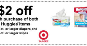 New Huggies Printable Coupons + Target Deal Idea