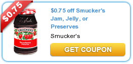 New Smucker’s Jelly Coupon | $.49 at Giant!