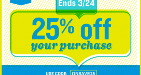 Old Navy coupon: 25% off all online orders