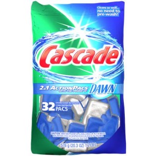 Printable Coupon: $0.50/1 Cascade ActionPac 32 ct. + Meijer Deal