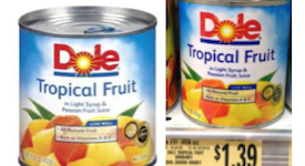Publix Shoppers! Dole Tropical Fruit  only $0.89 each!