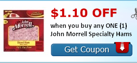 Rare $1.10 Off One John Morrell Specialty Hams Coupon Available