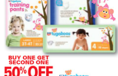 Rite Aid: Tugaboos Jumbo Pack Diapers – only $1.74 each – NO coupons needed!